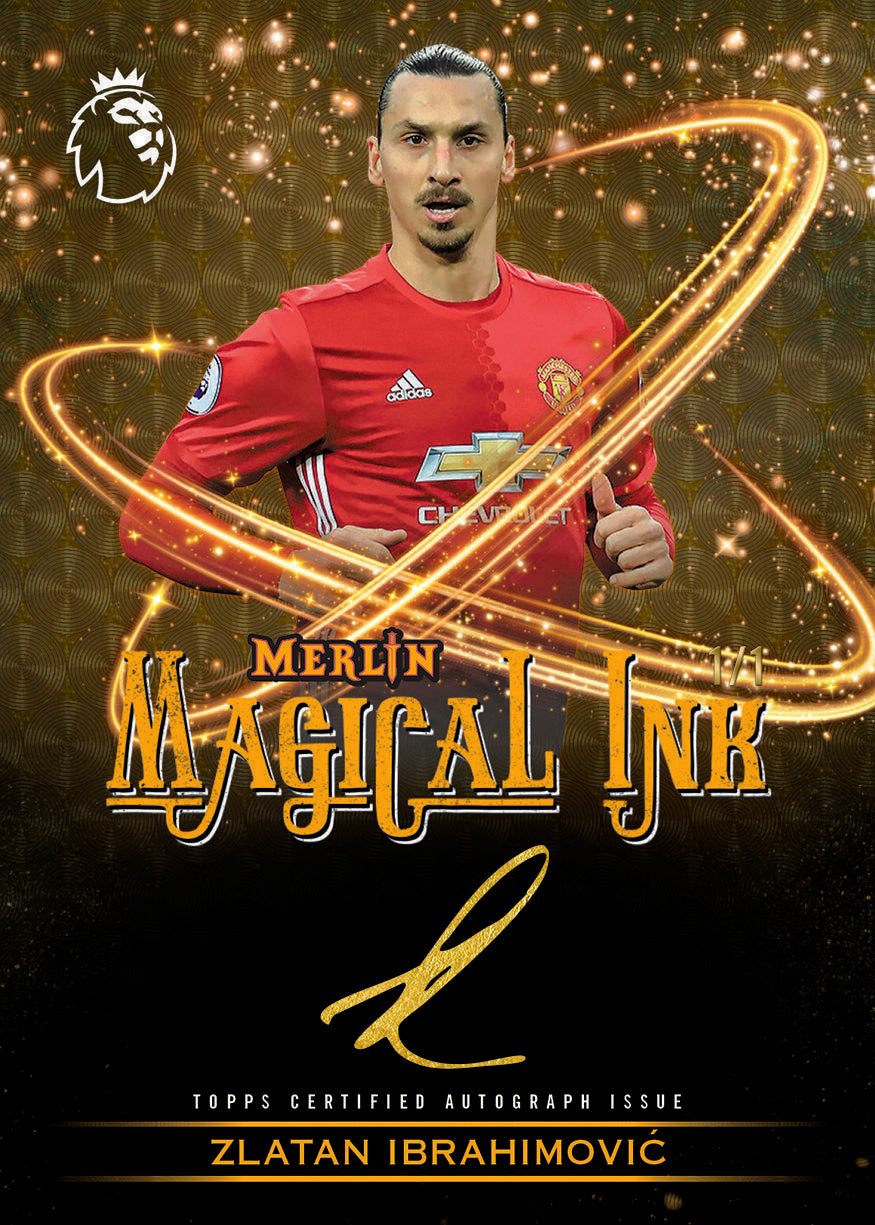 2026 Topps Merlin Premier League Soccer Blaster Box