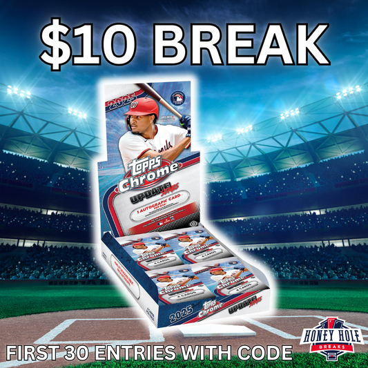 $10 1 Box 2025 Topps Chrome Update Baseball Hobby -  RANDOM TEAM Break #1303
