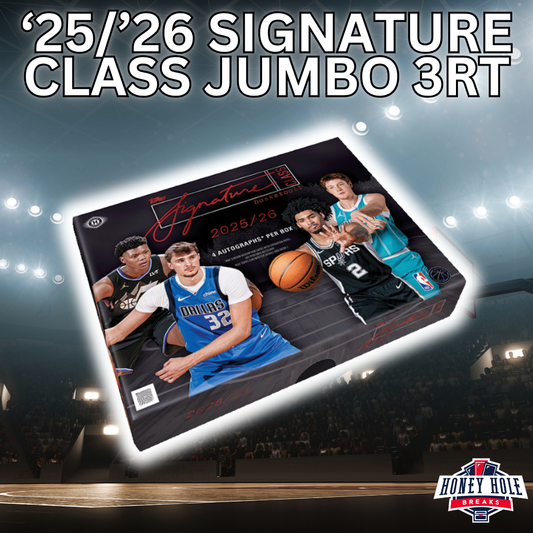 1x 2025/26 Topps Signature Class Basketball Jumbo - 3 RANDOM TEAM Break #1757