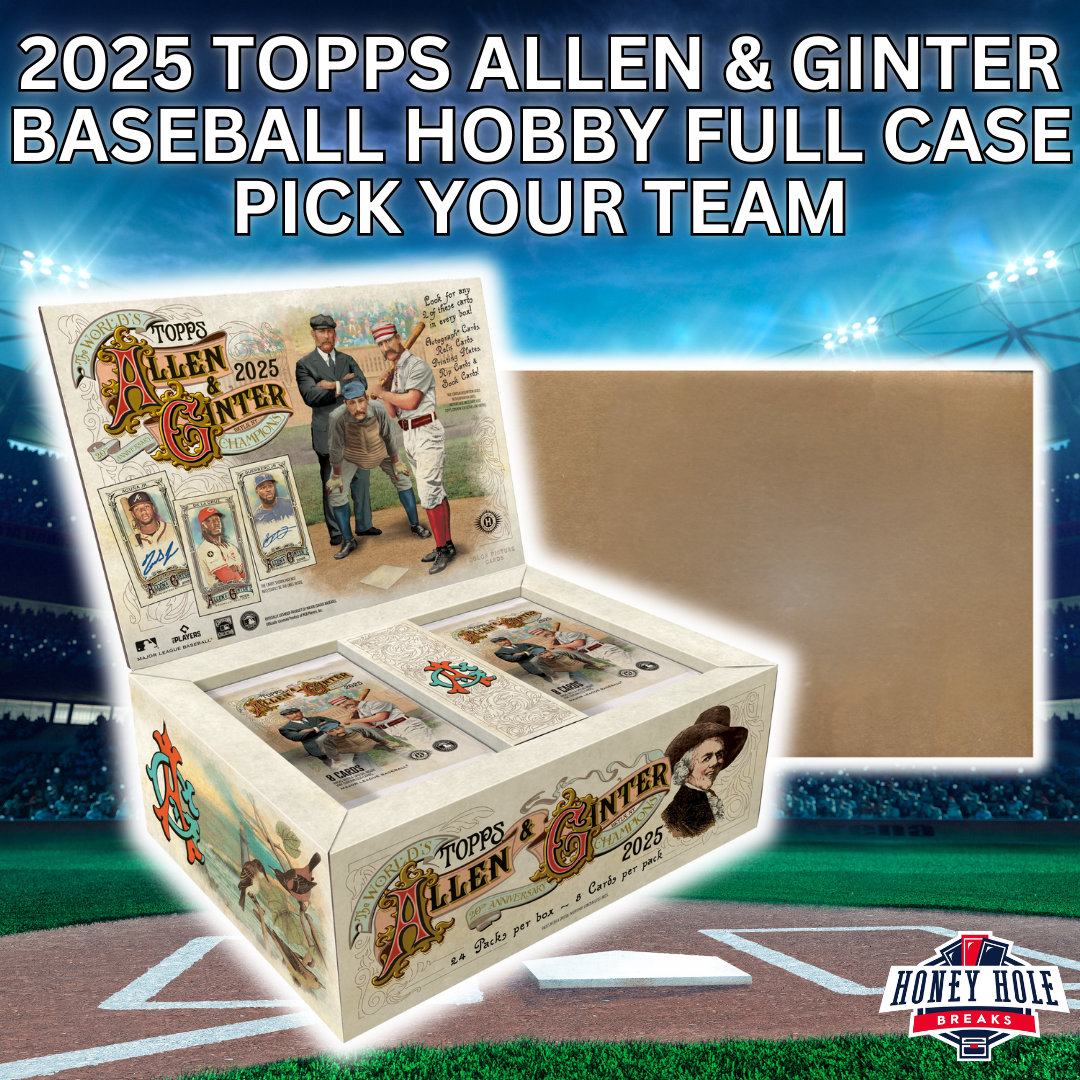 FULL CASE 2025 Topps Allen & Ginter Baseball Hobby (12 Boxes) - PICK YOUR TEAM Break #1270