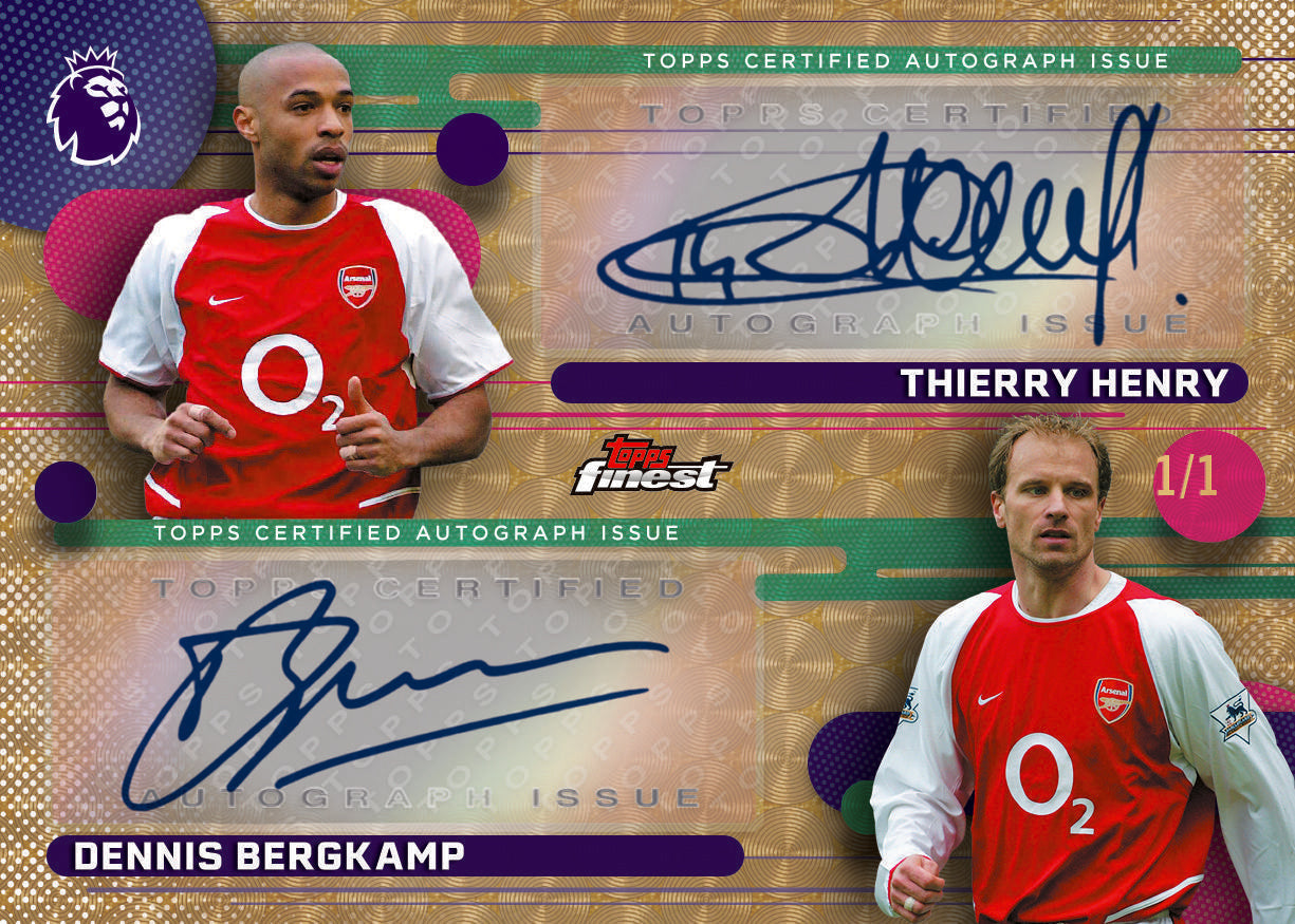 2026 Topps Finest Premier League Soccer Hobby Box