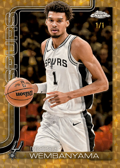 2025/26 Topps Chrome Basketball Jumbo Box