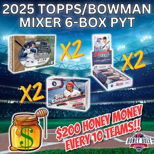 2x '25 Topps Chrome Update Delight, 2x '25 Topps Museum Collection, 2x '25 Bowman's Best Hobby - PICK YOUR TEAM Break #1645