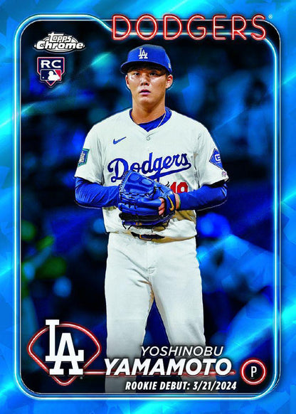 2024 Topps Chrome Update Baseball Sapphire Edition Box