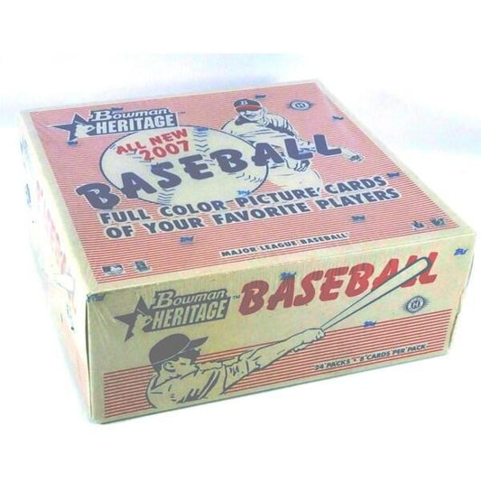 2007 Bowman Heritage Baseball Hobby Box