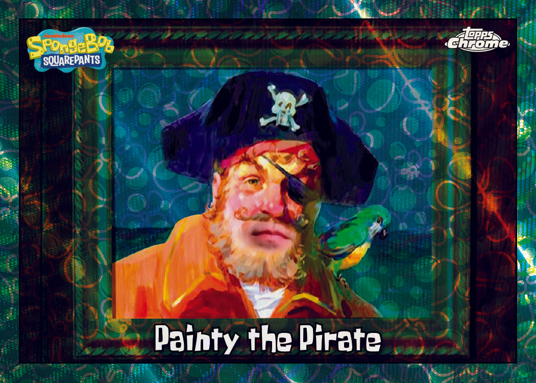 2025 Topps Chrome Spongebob Squarepants 25th Anniversary Hobby Box