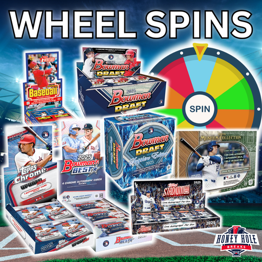 PACK BATTLE WHEEL SPIN - Bowman's Best, Bowman Draft, Chrome Update, Stadium Club, Heritage- Break #1574